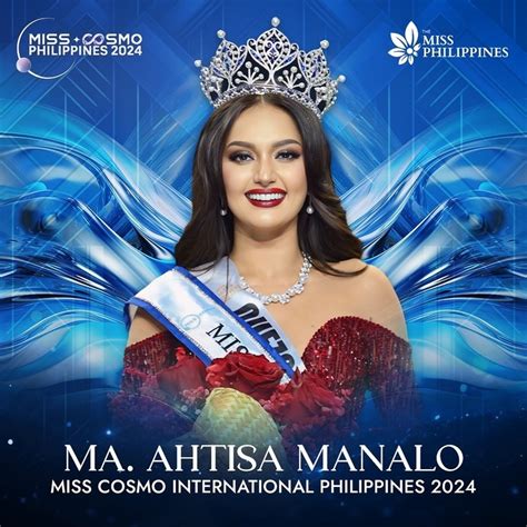ahtisa manalo age|Ahtisa Manalo is Miss Cosmo Philippines 2024; Iloilo's Alexie .